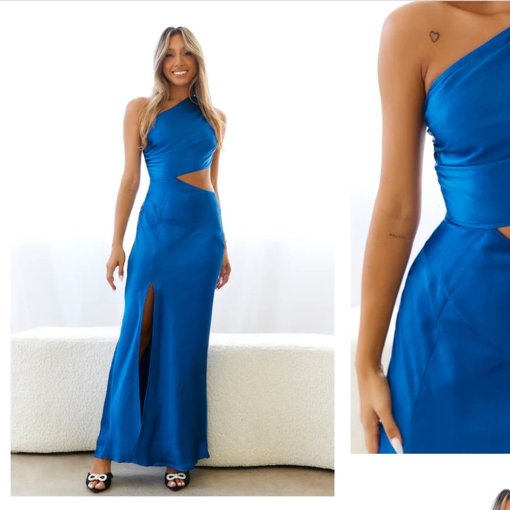 Hello Molly - Blue Long Dress